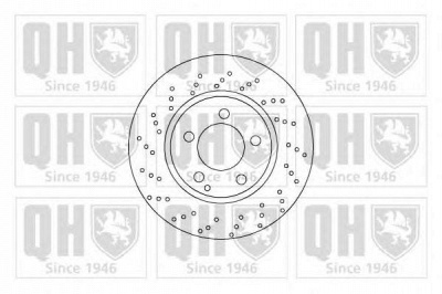 QUINTON HAZELL bdc5207 -  Тормозной диск